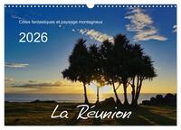 La Rèunion - Côtes fantastiques et paysage montagneux (Calendrier mural 2026 DIN A3 vertical), CALVENDO calendrier mensuel