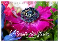 Plaisir des fleurs (Calendrier de bureau 2025 DIN A5 vertical), CALVENDO calendrier mensuel