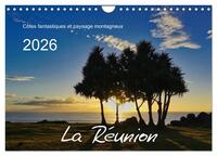 La Rèunion - Côtes fantastiques et paysage montagneux (Calendrier mural 2026 DIN A4 vertical), CALVENDO calendrier mensuel
