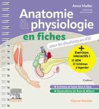 ANATOMIE ET PHYSIOLOGIE EN FICHES POUR LES ETUDIANTS EN IFSI - AVEC UN SITE INTERNET D'ENTRAINEMENTS