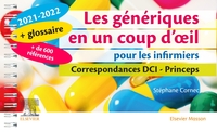 LES GENERIQUES EN UN COUP D'OEIL POUR LES INFIRMIERS 2021-2022 - CORRESPONDANCES DCI - PRINCEPS