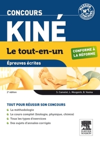 CONCOURS KINE LE TOUT-EN-UN EPREUVES ECRITES