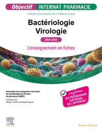 BACTERIOLOGIE - VIROLOGIE 2024-2025 - L'ENSEIGNEMENT EN FICHES