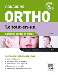 Concours Ortho Le tout-en-un Épreuves écrites et orales