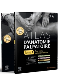 Atlas d'anatomie palpatoire. Pack 2 tomes