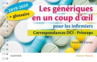 LES GENERIQUES EN UN COUP D'OEIL POUR LES INFIRMIERS 2019-2020 - CORRESPONDANCES DCI - PRINCEPS