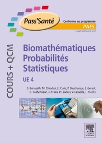 Biomathématiques - Probabilités - Statistiques - (Cours + QCM)