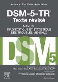 DSM-5-TR Manuel diagnostique et statistique des troubles mentaux, texte révisé