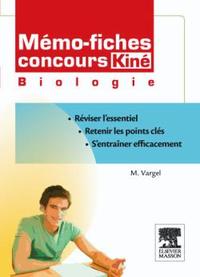 Mémo-fiches concours Kiné Biologie