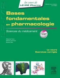 BASES FONDAMENTALES EN PHARMACOLOGIE - SCIENCES DU MEDICAMENT