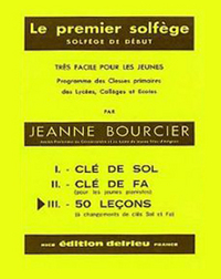 PREMIER SOLFEGE VOL.3 - LES 2 CLES