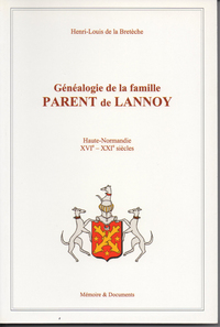 Généalogie Famille Parent de Lannoy