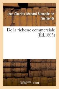 DE LA RICHESSE COMMERCIALE
