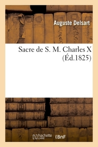 SACRE DE S. M. CHARLES X
