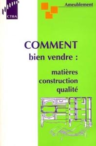 Ameublement -  Comment bien vendre