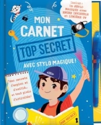Mon carnet top secret avec stylo magique - Nouvelle édition