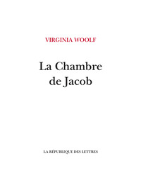 LA CHAMBRE DE JACOB