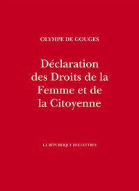 Déclaration des Droits de la Femme et de la Citoyenne