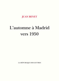 L'automne à Madrid vers 1950