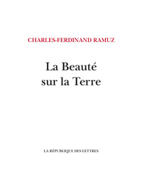 La Beauté sur la Terre
