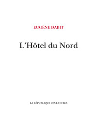 L'HOTEL DU NORD