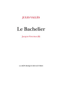 LE BACHELIER - JACQUES VINGTRAS (2)
