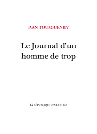 LE JOURNAL D'UN HOMME DE TROP