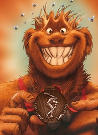 TROLLS DE TROY T11 - TROLLYMPIADES COLLECTOR MEDAILLE DE BRONZE