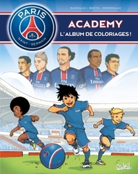 Paris Saint-Germain Academy - Album de coloriages T01