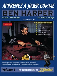 APPRENEZ A JOUER COMME VOL 1 BEN HARPER LIVRE + CD