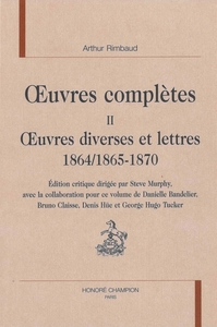 Œuvres diverses et lettres, 1864/1865-1870