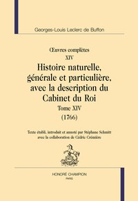 ŒUVRES COMPLÈTES T14. HISTOIRE NATURELLE T14 (1766).