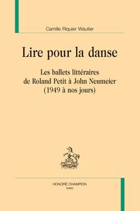 Lire pour la danse