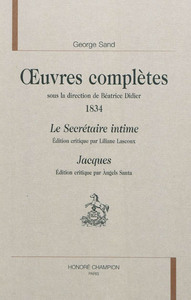 Le secrétaire intime - Jacques (1834)