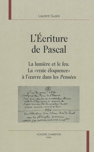 L'écriture de Pascal - la lumière et le feu
