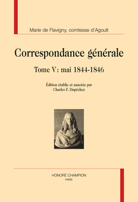 Correspondance générale