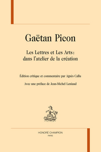 Les lettres et les arts - dans l'atelier de la création