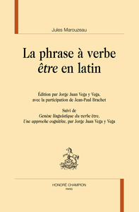 La phrase à verbe être en latin