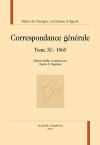 CORRESPONDANCE GENERALE T11 : 1860