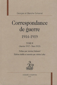 Correspondance de guerre - 1914-1919 T2