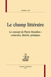 Le champ littéraire