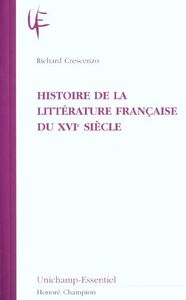 Histoire de la littérature française du XVIe siècle