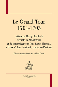 Le Grand Tour 1701-1703