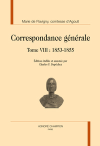 CORRESPONDANCE GENERALE T8 : MAI 1853-1855