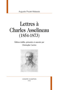 LETTRES A CHARLES ASSELINEAU, 1854-1873