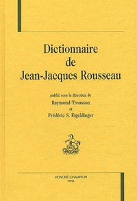 Dictionnaire de Jean-Jacques Rousseau