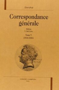 Correspondance générale T5 : 1834-1836