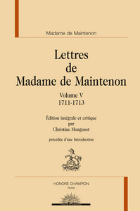 Lettres de madame de Maintenon