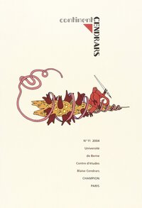 Continent Cendrars 11/2004 : Blaise Cendrars : «Je suis l’autre».