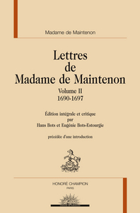 Lettres de madame de Maintenon